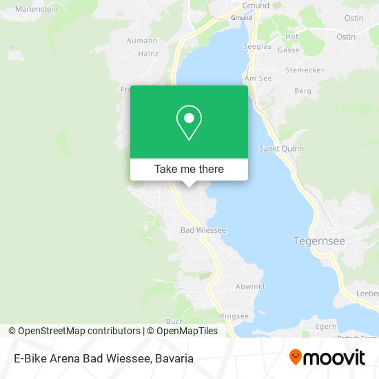 E-Bike Arena Bad Wiessee map