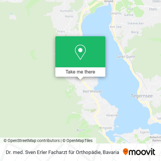 Dr. med. Sven Erler Facharzt für Orthopädie map