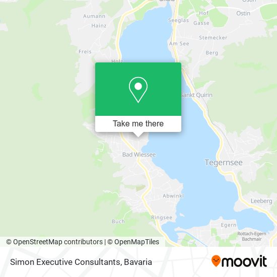 Simon Executive Consultants map