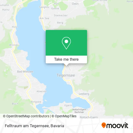 Карта Felltraum am Tegernsee
