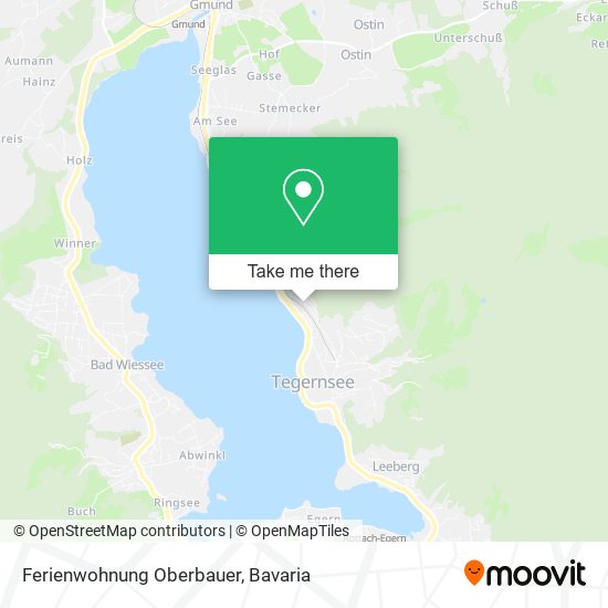Ferienwohnung Oberbauer map