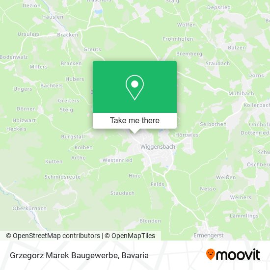 Grzegorz Marek Baugewerbe map