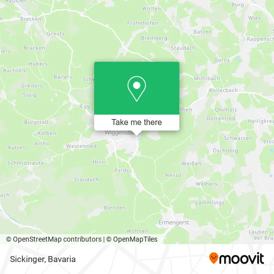 Карта Sickinger