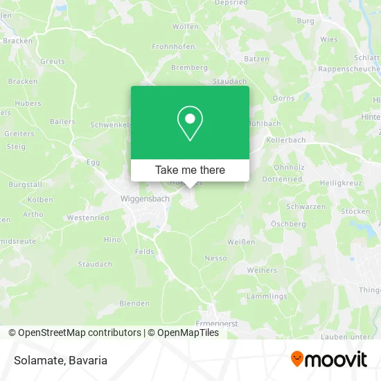 Карта Solamate