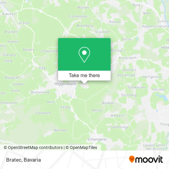 Карта Bratec