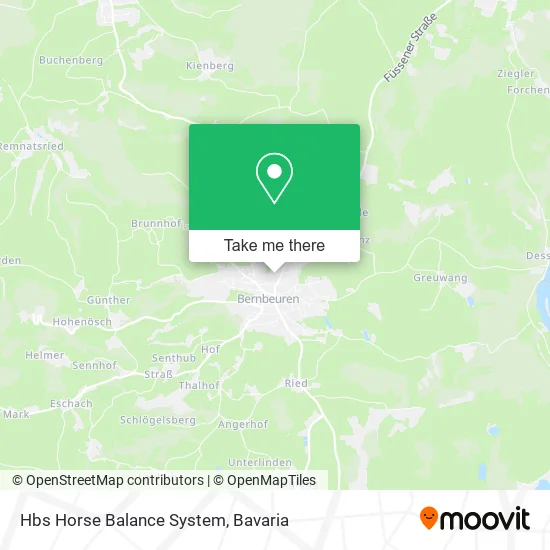 Карта Hbs Horse Balance System
