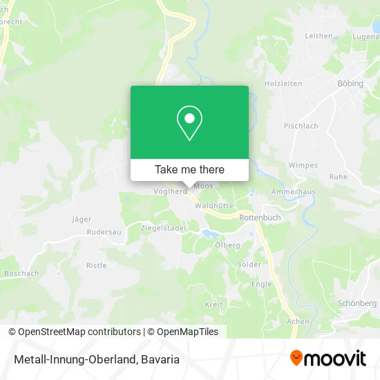 Карта Metall-Innung-Oberland