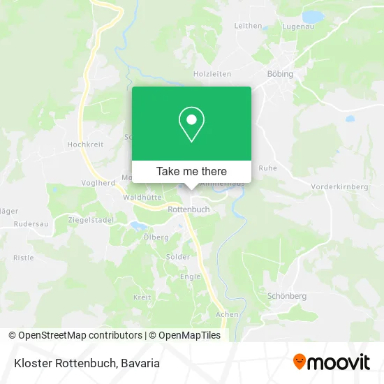 Карта Kloster Rottenbuch