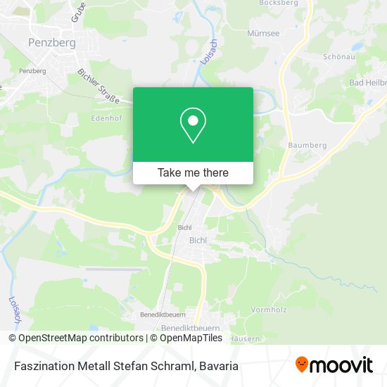 Faszination Metall Stefan Schraml map