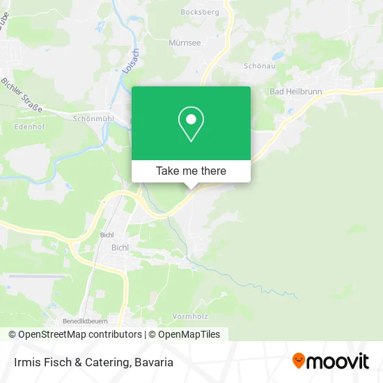 Карта Irmis Fisch & Catering