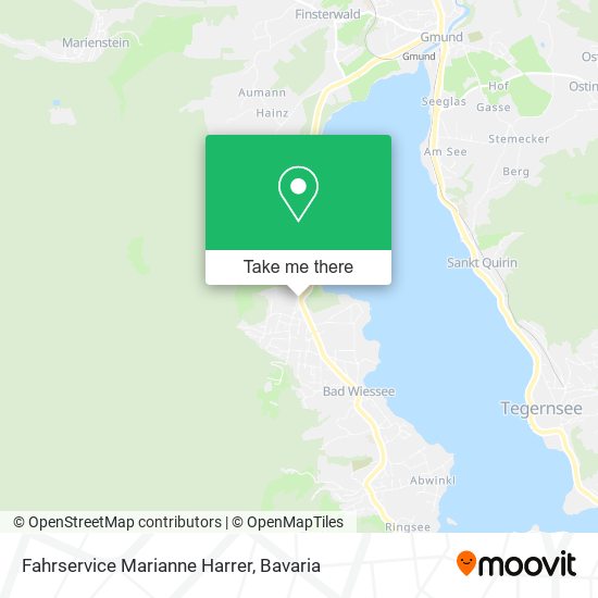 Fahrservice Marianne Harrer map