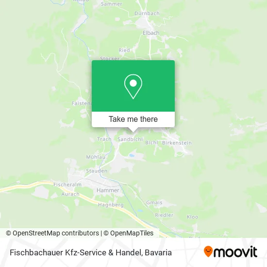 Карта Fischbachauer Kfz-Service & Handel