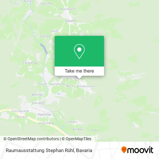 Карта Raumausstattung Stephan Rühl