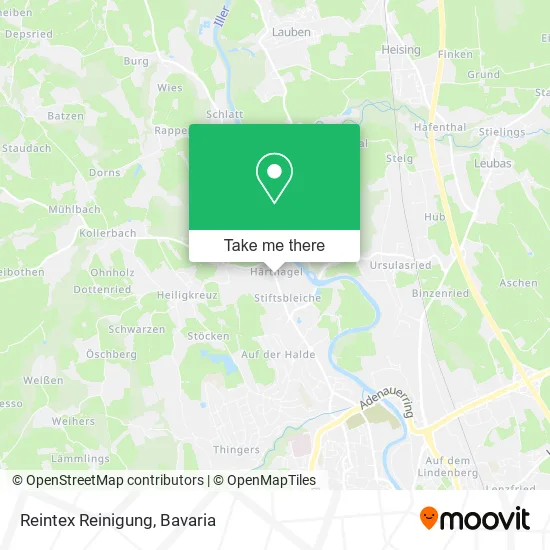 Карта Reintex Reinigung