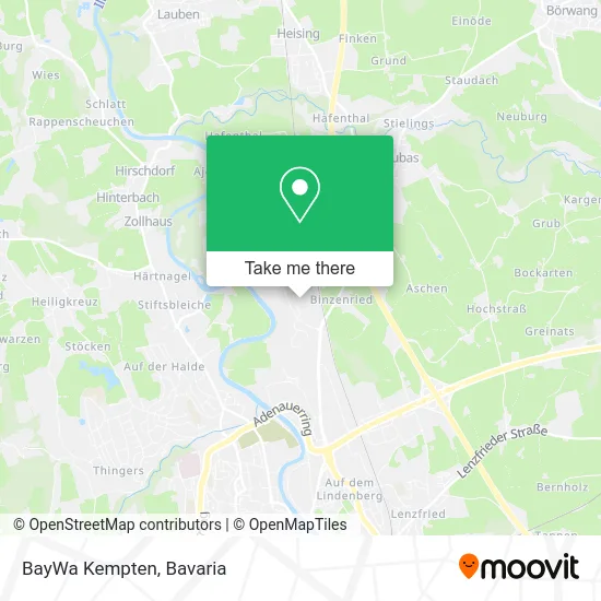 Карта BayWa Kempten