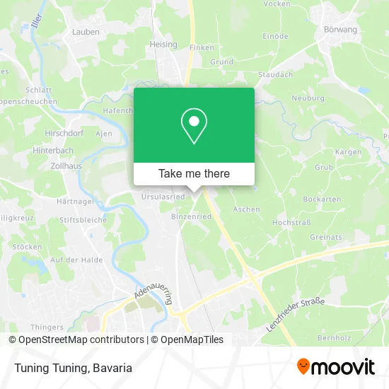 Карта Tuning Tuning