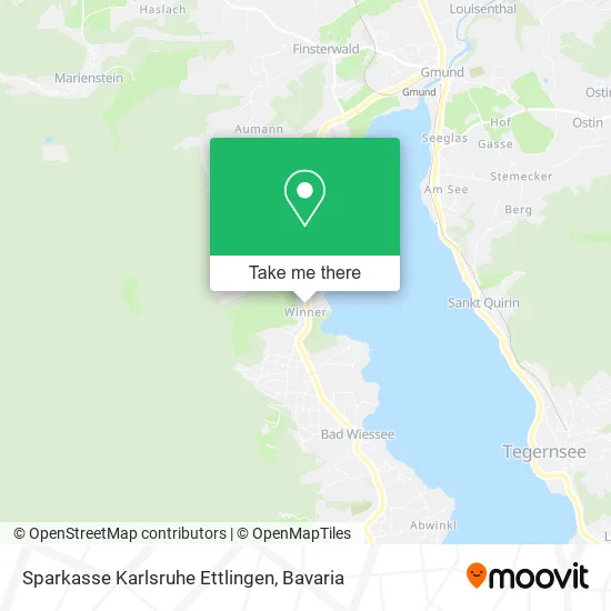 Sparkasse Karlsruhe Ettlingen map