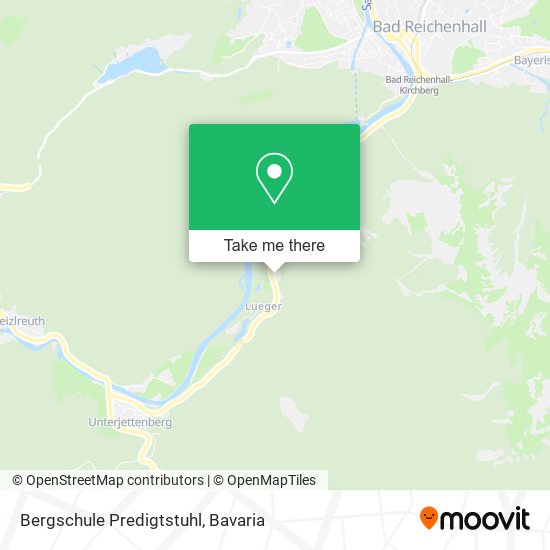 Bergschule Predigtstuhl map