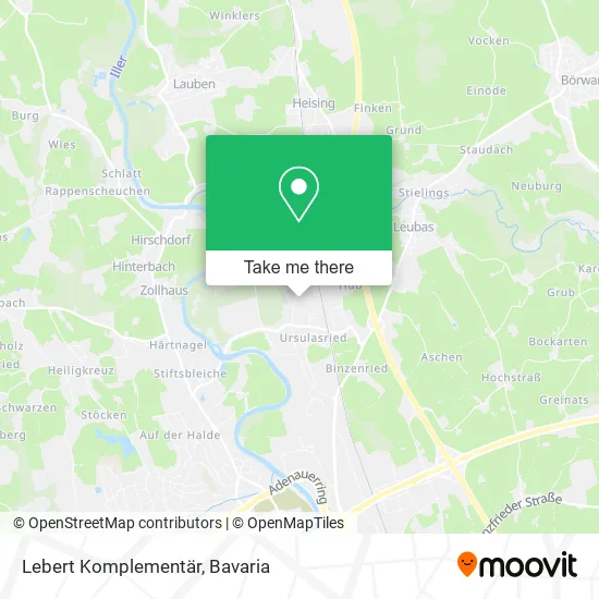 Карта Lebert Komplementär