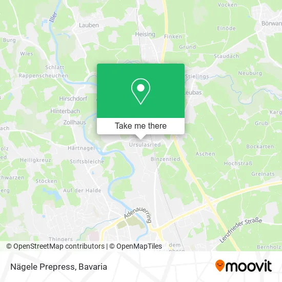 Карта Nägele Prepress