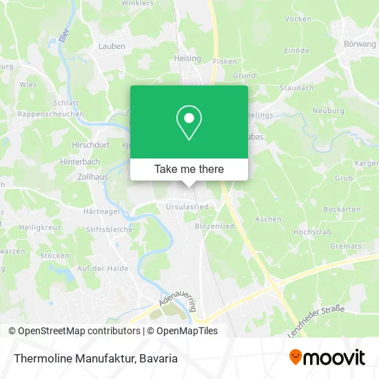 Карта Thermoline Manufaktur