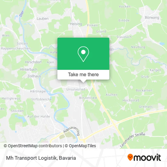 Карта Mh Transport Logistik