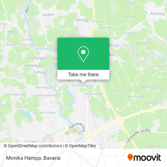 Карта Monika Hampp