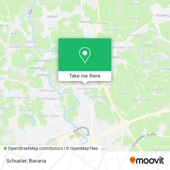 Карта Schuster