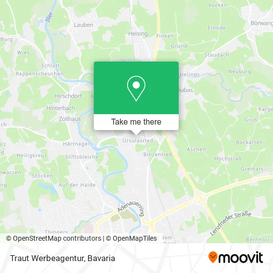 Traut Werbeagentur map