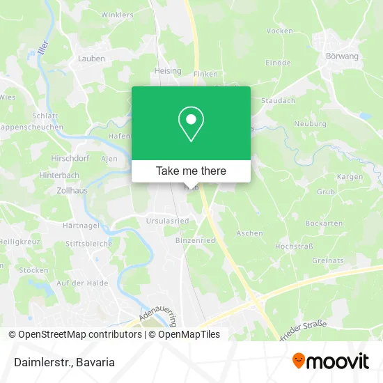 Карта Daimlerstr.