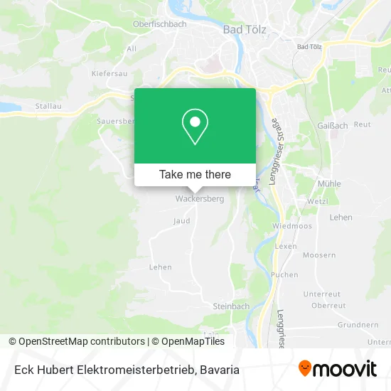 Eck Hubert Elektromeisterbetrieb map