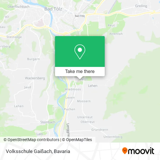 Volksschule Gaißach map