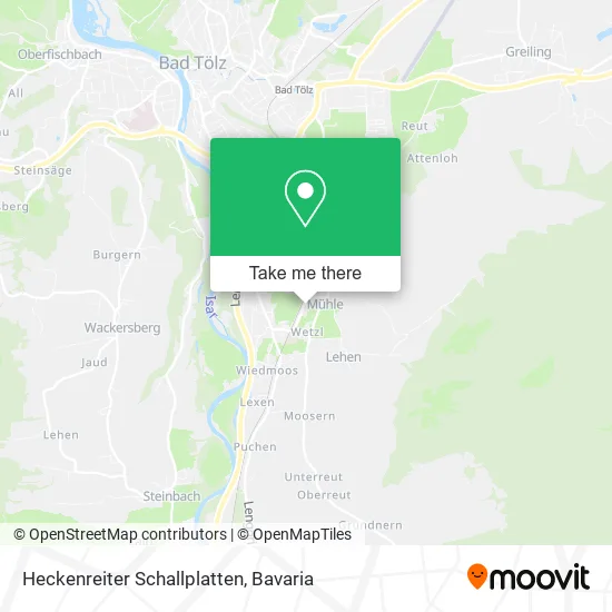 Heckenreiter Schallplatten map