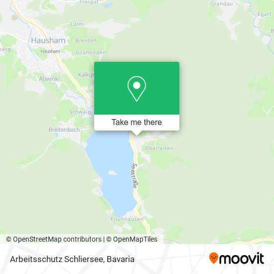 Arbeitsschutz Schliersee map