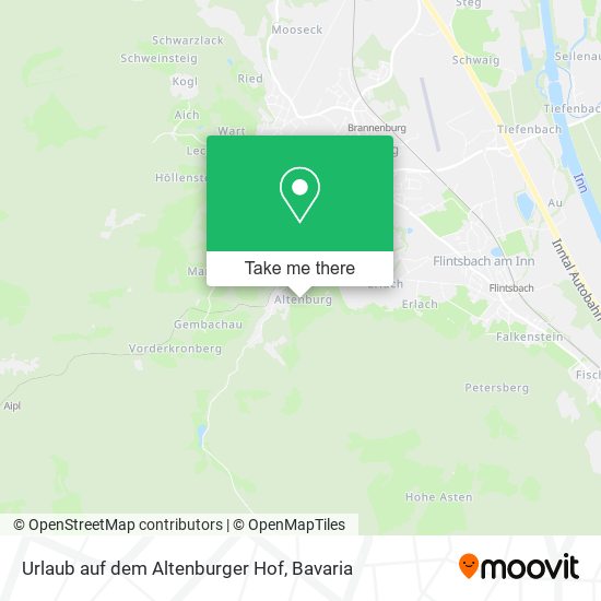 Urlaub auf dem Altenburger Hof map