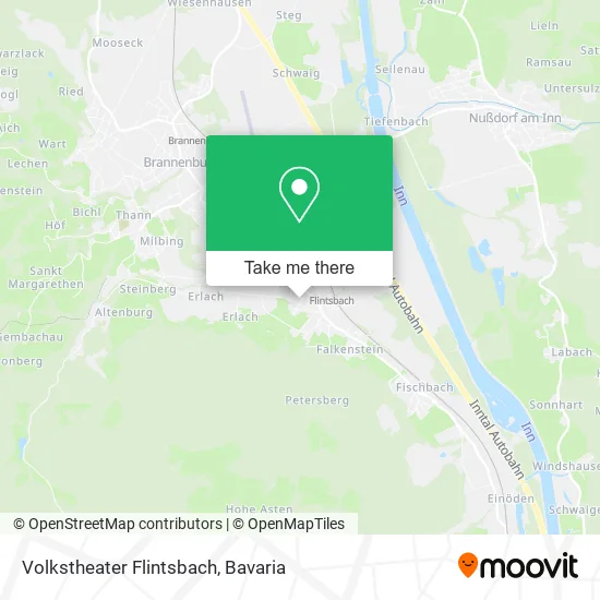 Карта Volkstheater Flintsbach