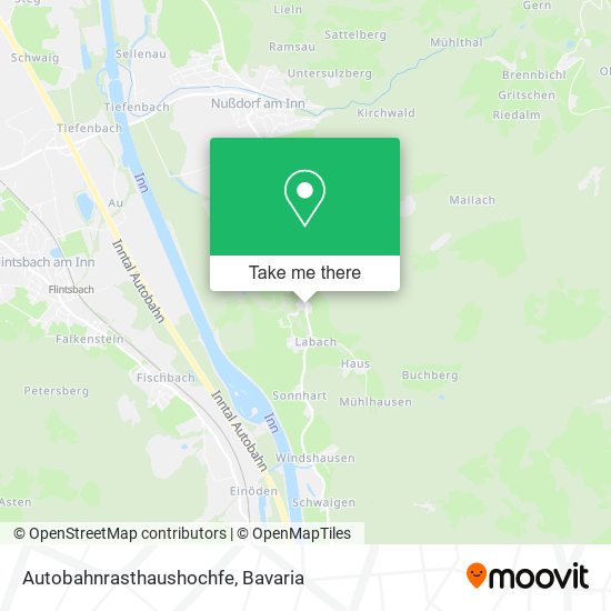 Autobahnrasthaushochfe map