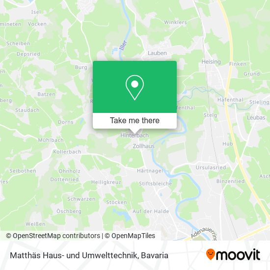 Matthäs Haus- und Umwelttechnik map
