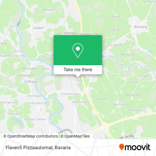 Карта Flaven5 Pizzaautomat