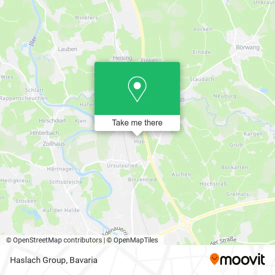 Карта Haslach Group
