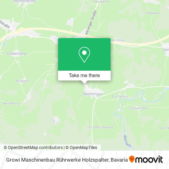 Growi Maschinenbau Rührwerke Holzspalter map