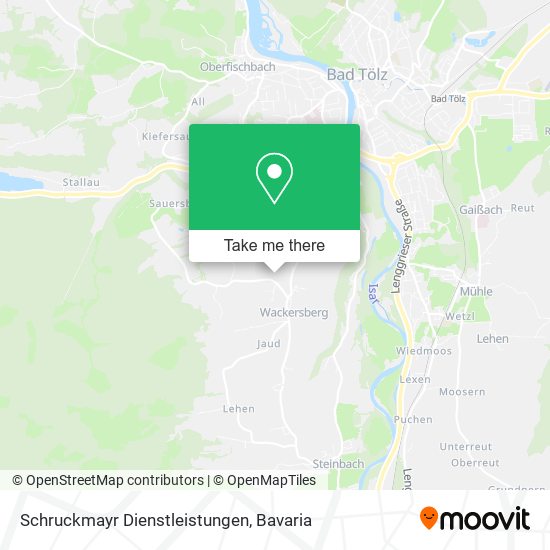 Schruckmayr Dienstleistungen map