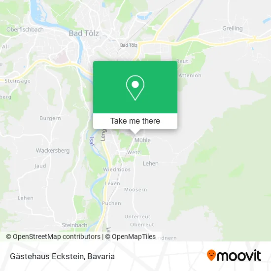 Gästehaus Eckstein map