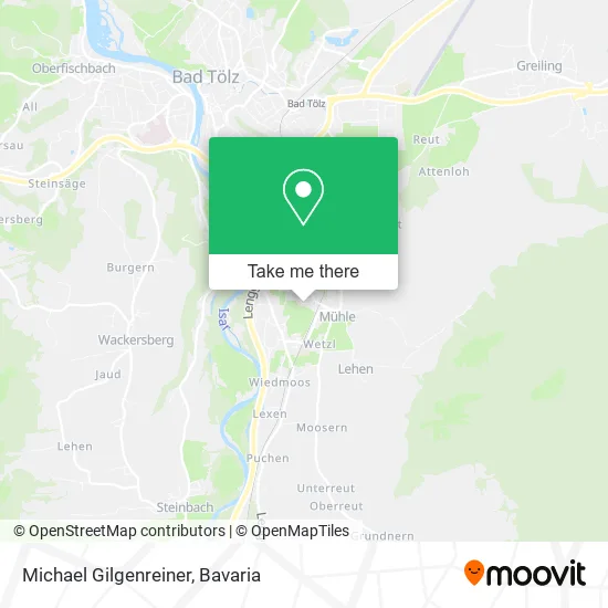 Michael Gilgenreiner map