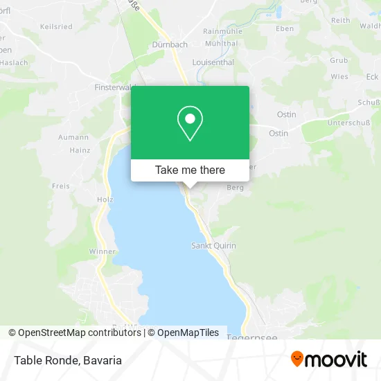 Карта Table Ronde