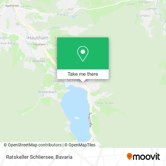 Карта Ratskeller Schliersee