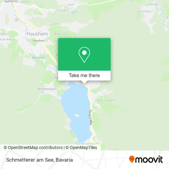 Карта Schmetterer am See