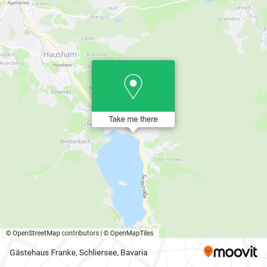 Gästehaus Franke, Schliersee map