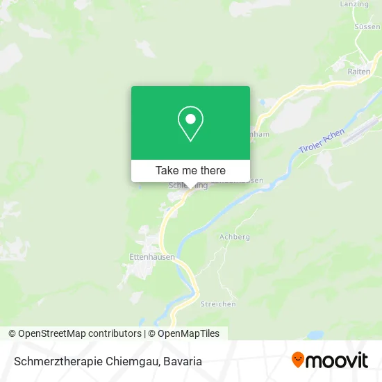 Карта Schmerztherapie Chiemgau