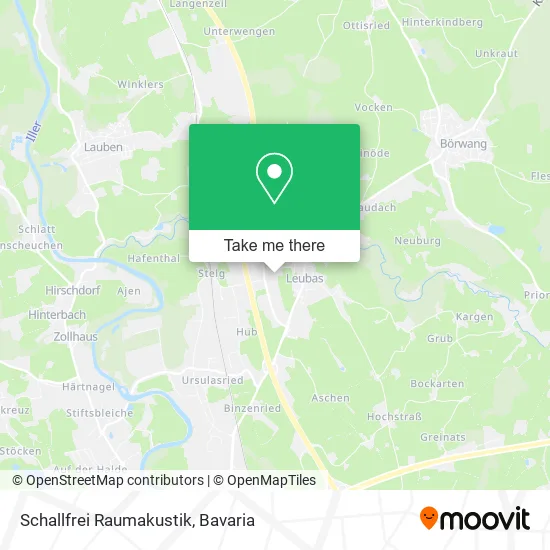 Карта Schallfrei Raumakustik